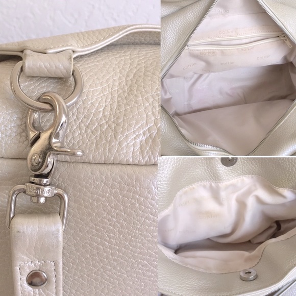 Botkier pearly ivory trigger zip organizer bag - Picture 8 of 8